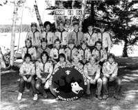 Crow Wing Scout Camp 1984