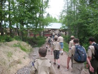 Many Point Scout Camp, Buckskin Camp