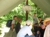 Many Point Scout Camp, Buckskin Camp