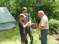 Many Point Scout Camp, Buckskin Camp