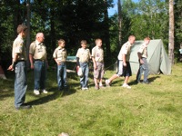 Many Point Scout Camp, Buckskin Camp