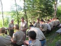 Many Point Scout Camp, Buckskin Camp